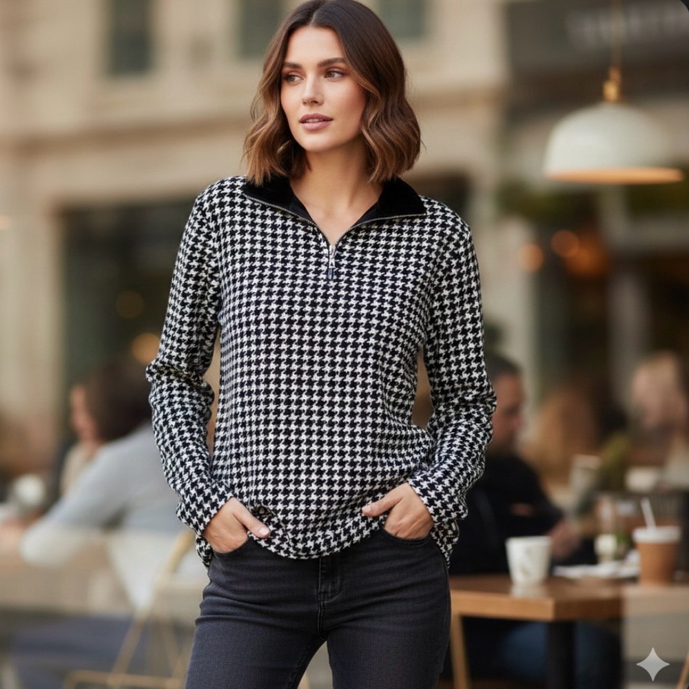 York Harbor long sleeve top size medium